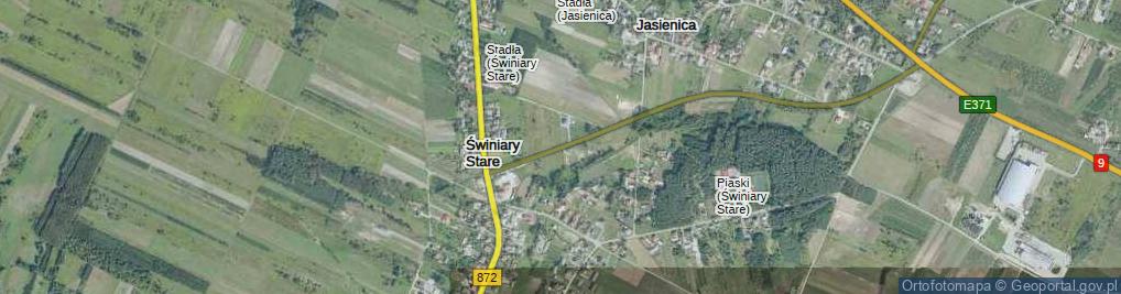 Zdjęcie satelitarne Świniary Stare ul.